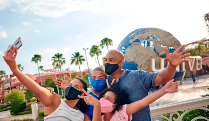family trip to Universal studio