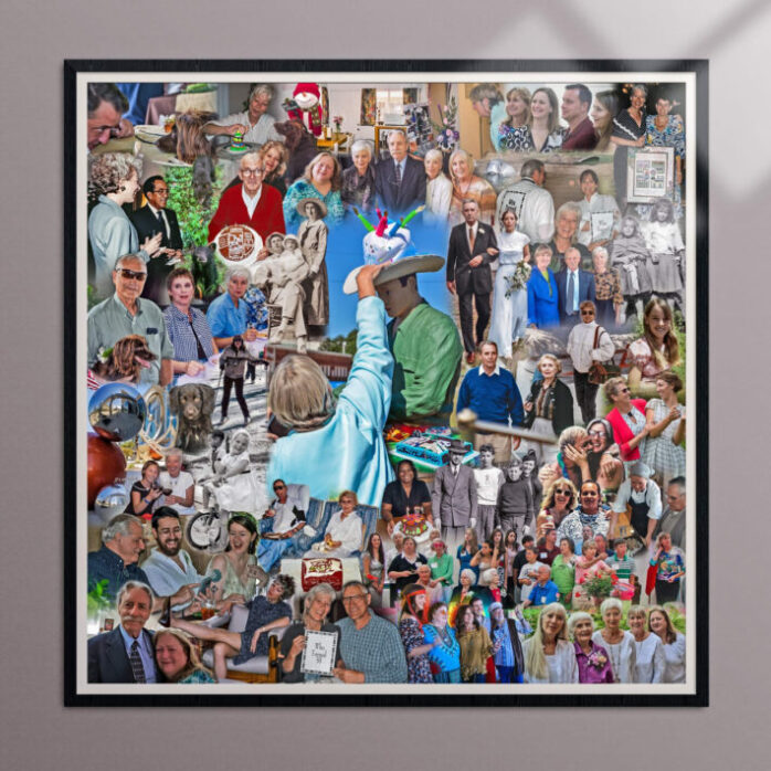 family photo collagfe