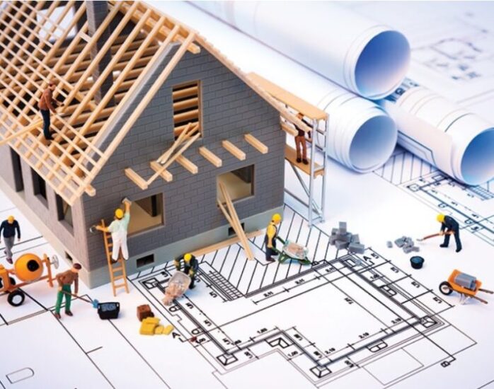 building a house