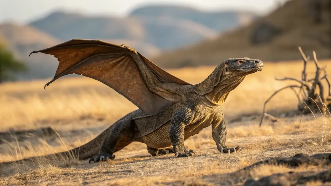 Animal Life of Komodo Island